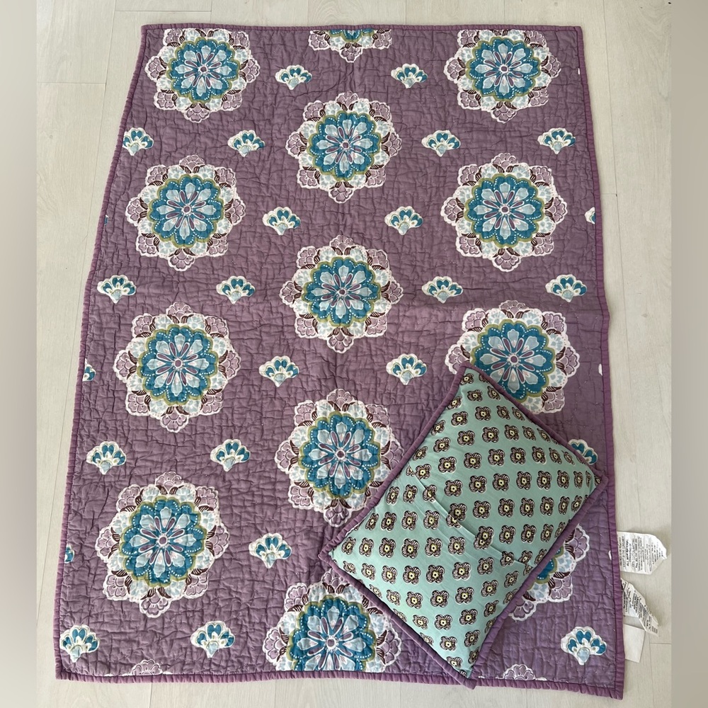 Pottery Barn Kids Toddler Comforter & Pillow